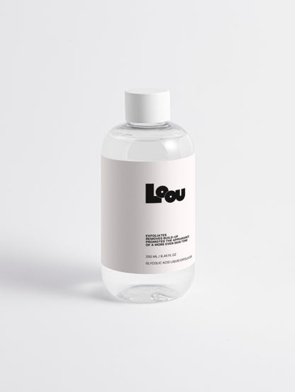 Loou Glycolic Acid Liquid Exfoliator | 250ml